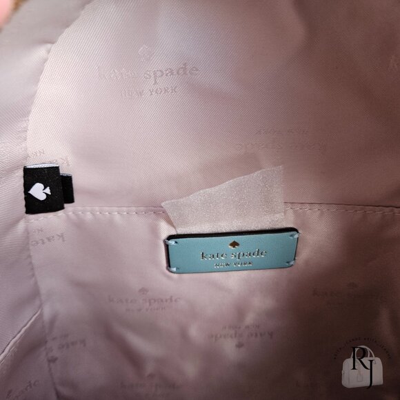 #10 Kate Spade Schuyler Mini Backpack and Wristlet – Smoky Blue - Picture 12 of 16